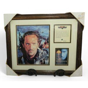 KEVIN COSTNER Waterworld Framed Movie Memorabilia Limited Edition in Wood Frame